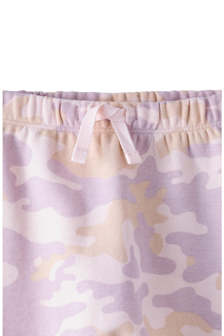 Kids' 4-Piece Crewneck Sweatshirt & Jogger Set, Alternate, color, SORBET CAMO