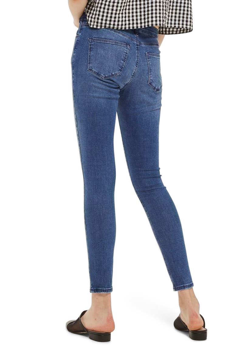 Sidney Skinny Ankle Jeans, Alternate, color, MID DENIM