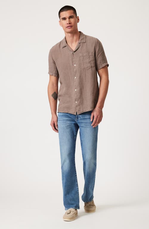 Mavi Jeans Josh Bootcut Jeans In Mid Brushed Classic Blue