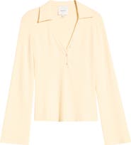 Reformation Paisley Knit Top