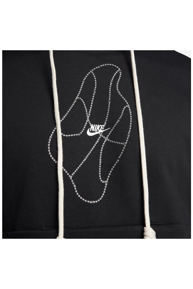 Dri-FIT Standard Issue Full Zip Hoodie, Alternate, color, BLACK/ SUMMIT WHITE