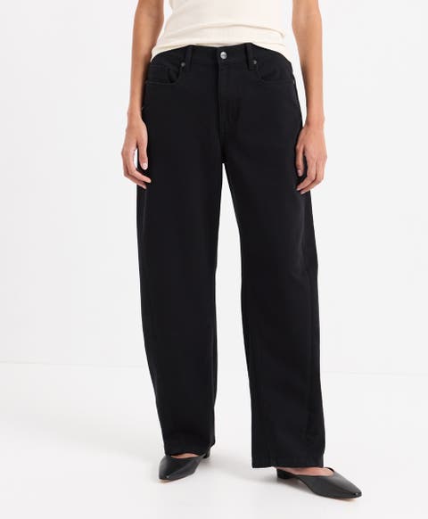 Organic Cotton All-Day Twill Barrel Pant
