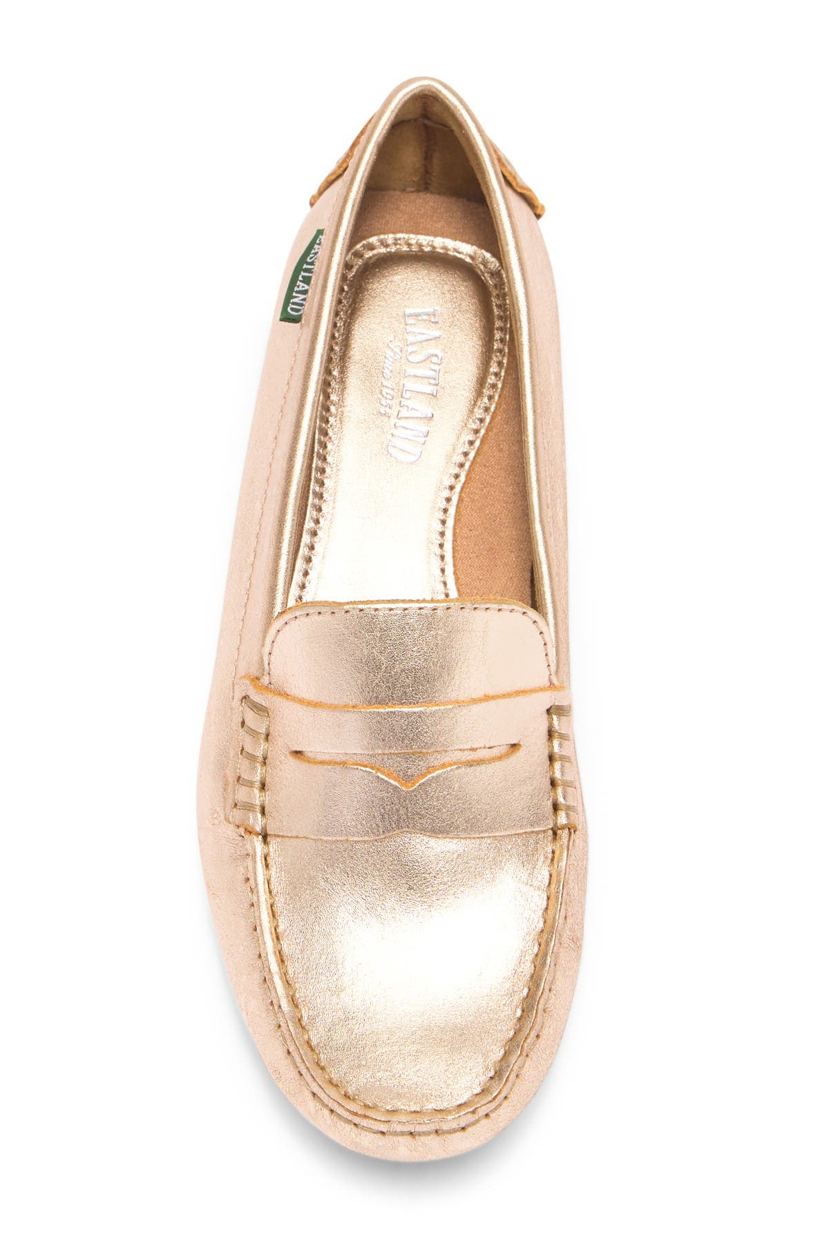 Patricia Moc Loafer - Wide Width Available, Alternate, color, GOLD