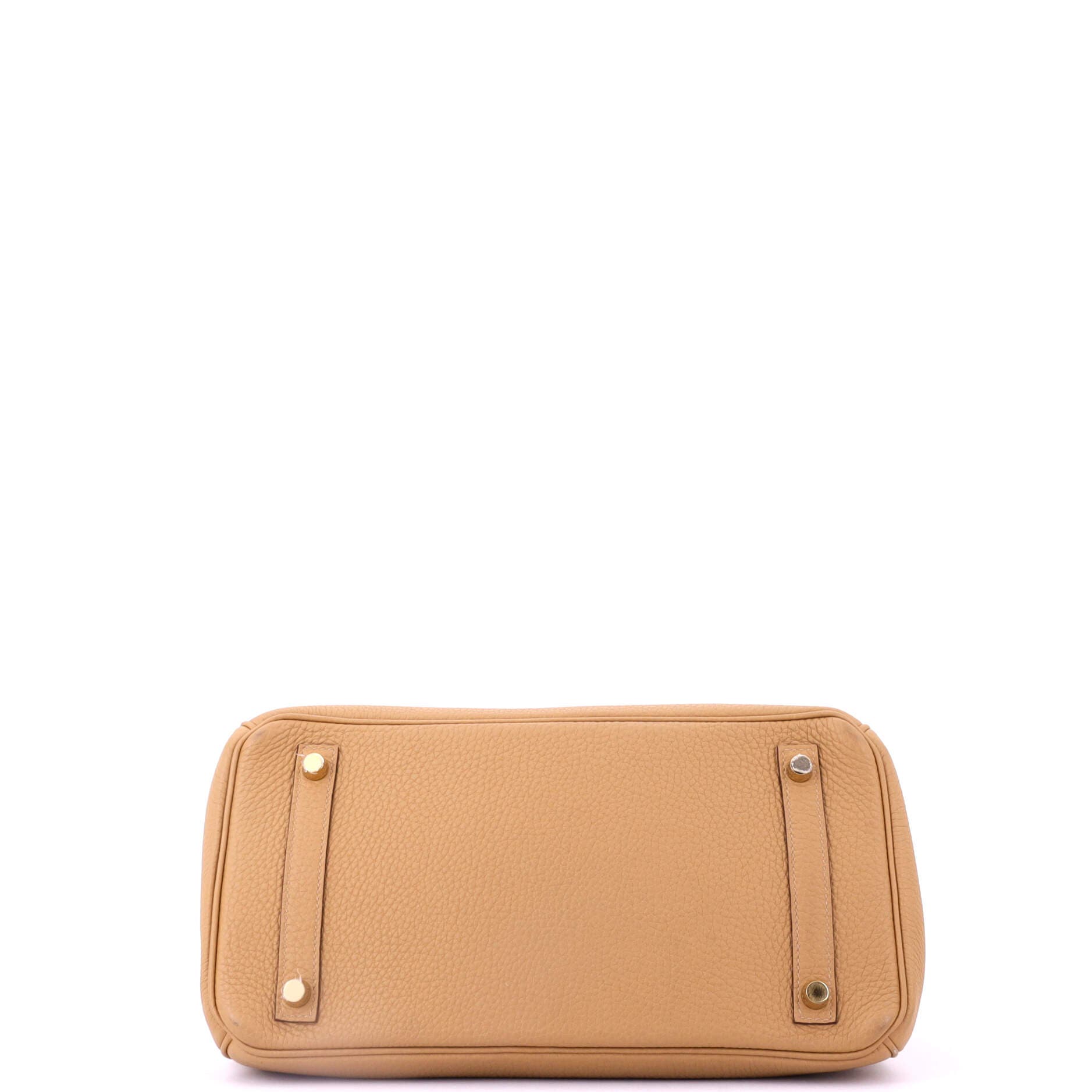 Pre-Owned Hermes Birkin Handbag Brown Togo with Gold Hardware 30, Alternate, color, Biscuit