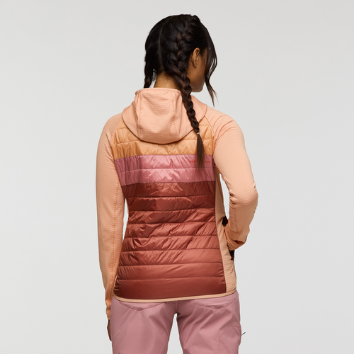 Cotopaxi-amigos-24 Capa Hybrid Insulated Hooded Jacket In Pink