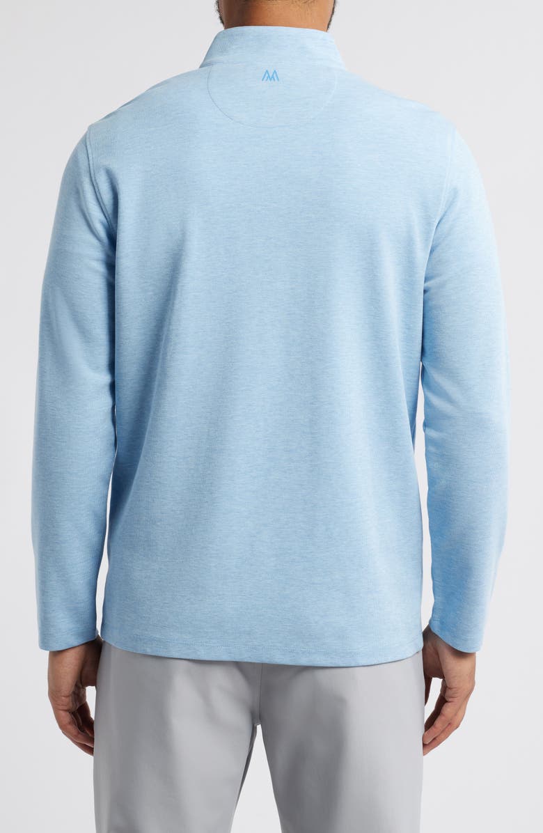 Mizzen+Main KPI Quarter Zip Pullover, Alternate, color, Blue