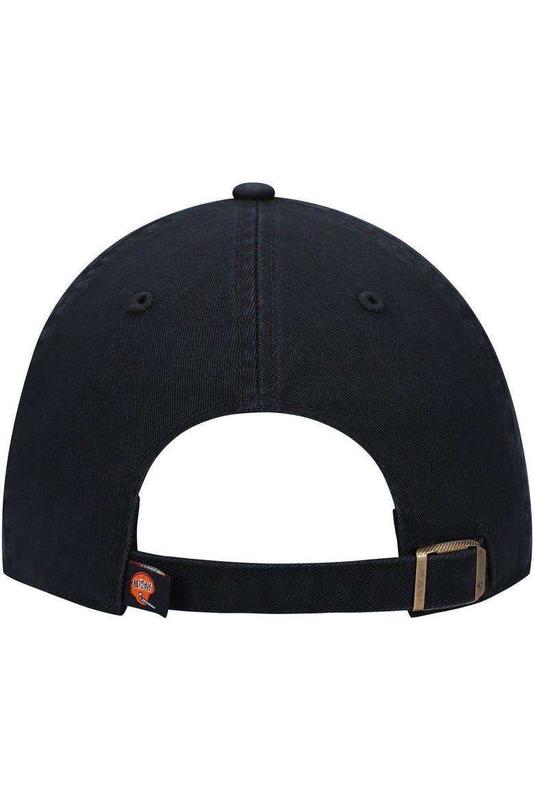 Men's '47 Black Cincinnati Bengals Clean Up Legacy Adjustable Hat, Alternate, color, BLACK