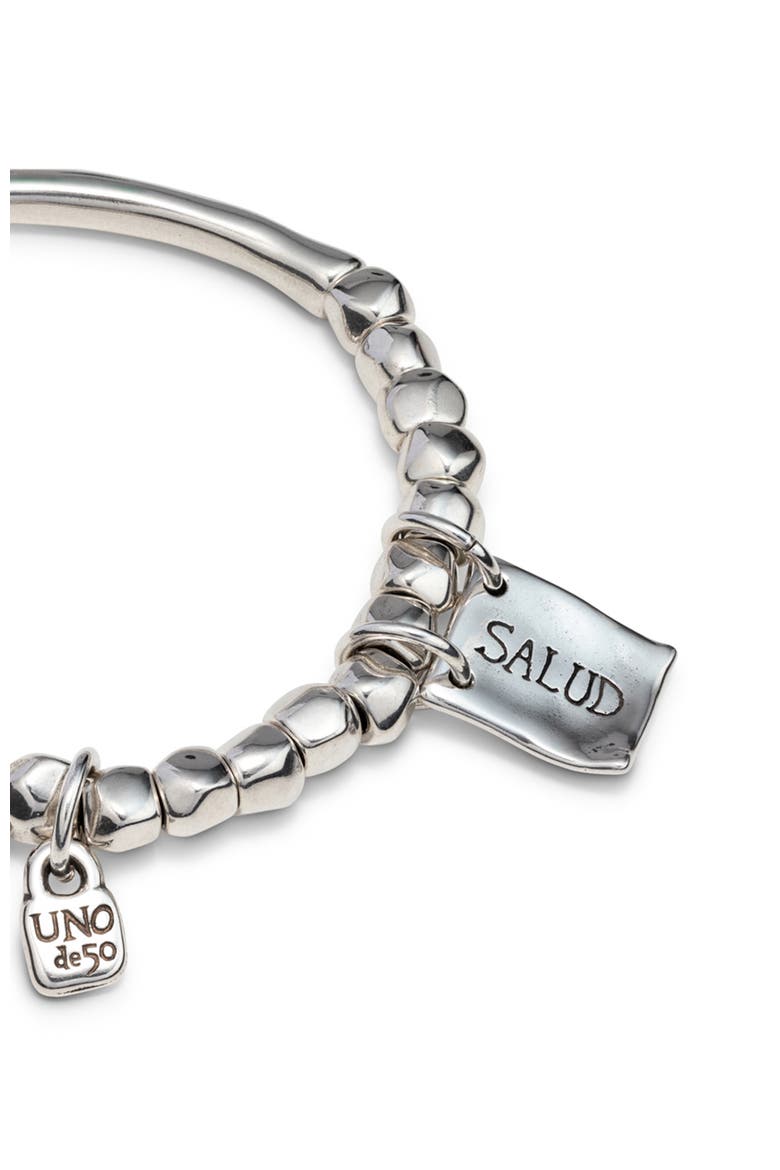 Sterling Silver Plated Bracelet, Alternate, color, Silver