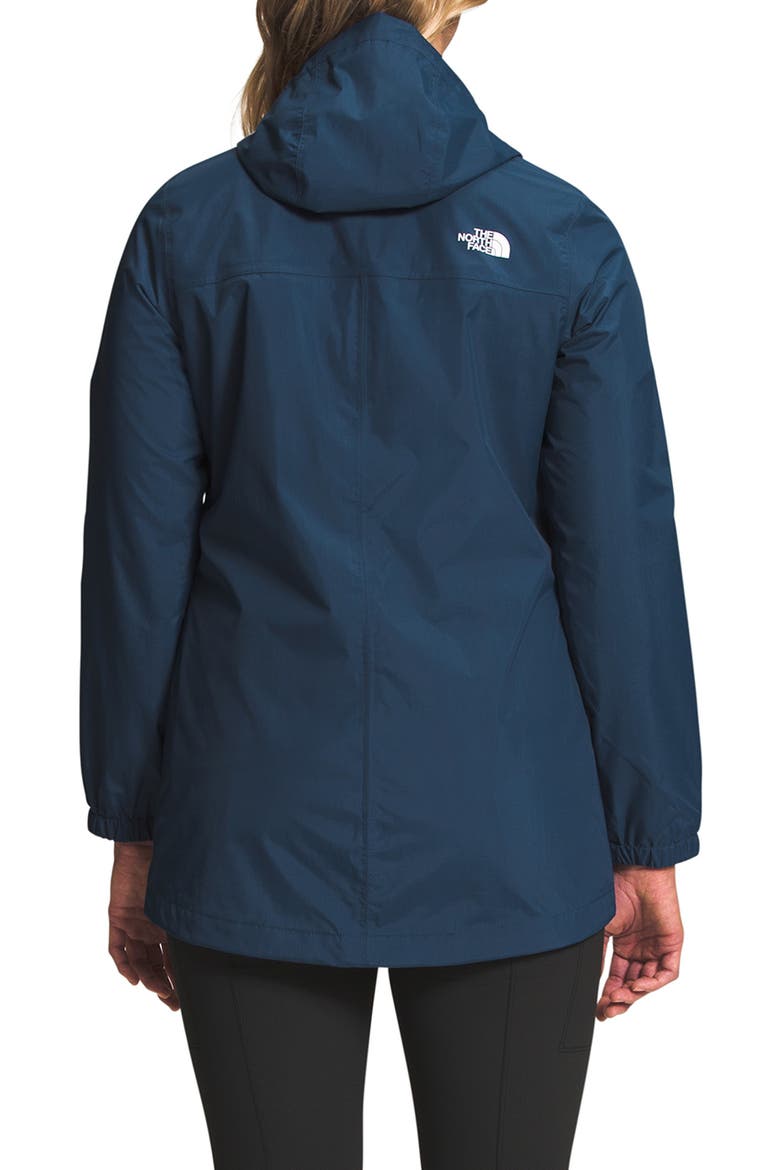 Antora Waterproof Hooded Parka, Alternate, color, SHADY BLUE