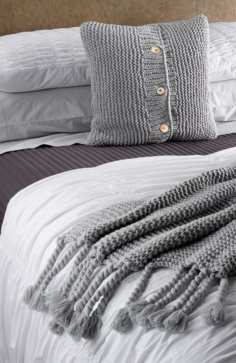 NORDSTROM AT HOME Nordstrom Chunky Knit Decorative Pillow, Alternate, color, 