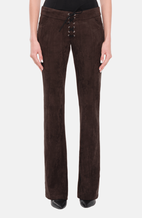 Ow Collection Zelda Pants In Brown