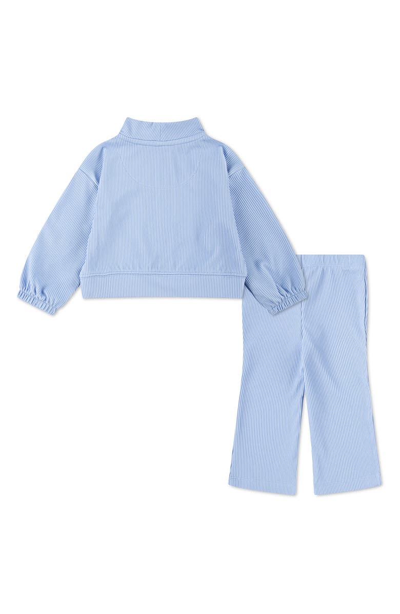 Nike Game Swoosh Match 3/4 Zip & Leggings Set, Alternate, color, Psychic Blue