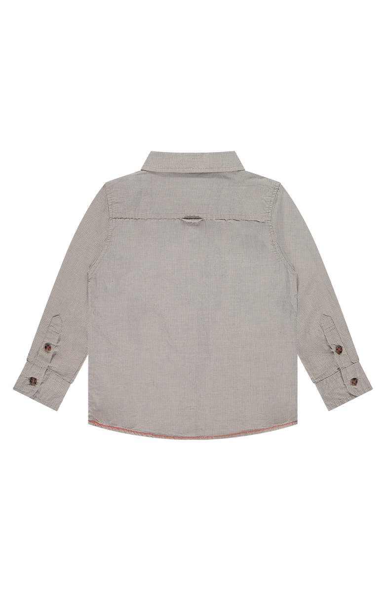 Stains and Stories by Babyface Button Up Dress Shirt, Alternate, color, Tan