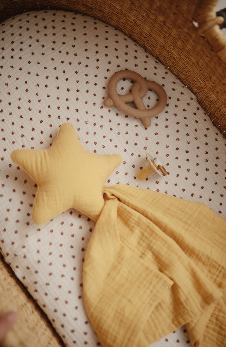 Mushie Pretzel Silicone Teether, Alternate, color, Natural