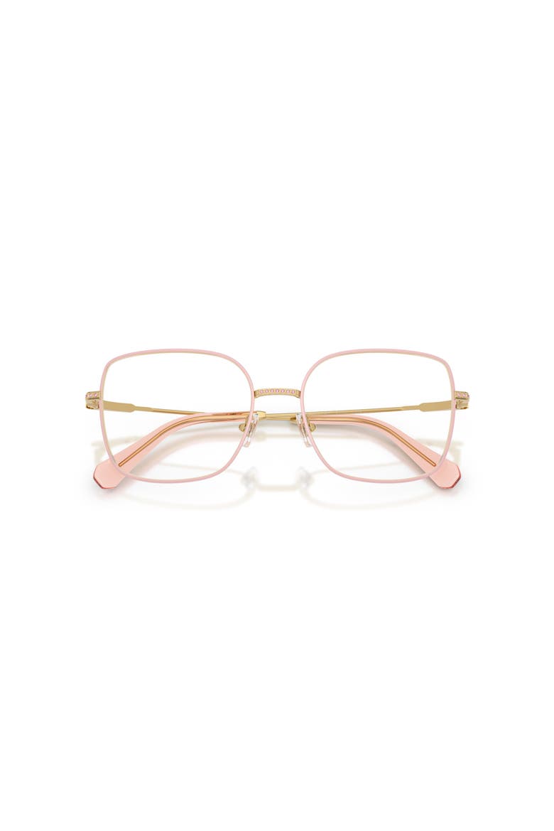 56mm Square optical glasses, Alternate, color, Gold