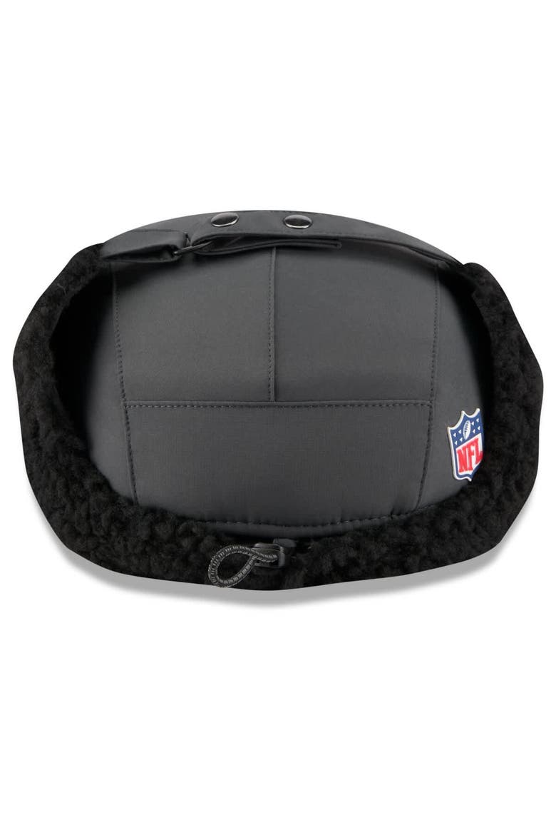 Men's New Era Charcoal Pittsburgh Steelers 2025 Sideline Cold Weather Runner Dog Ear Adjustable Hat, Alternate, color, Charcoal