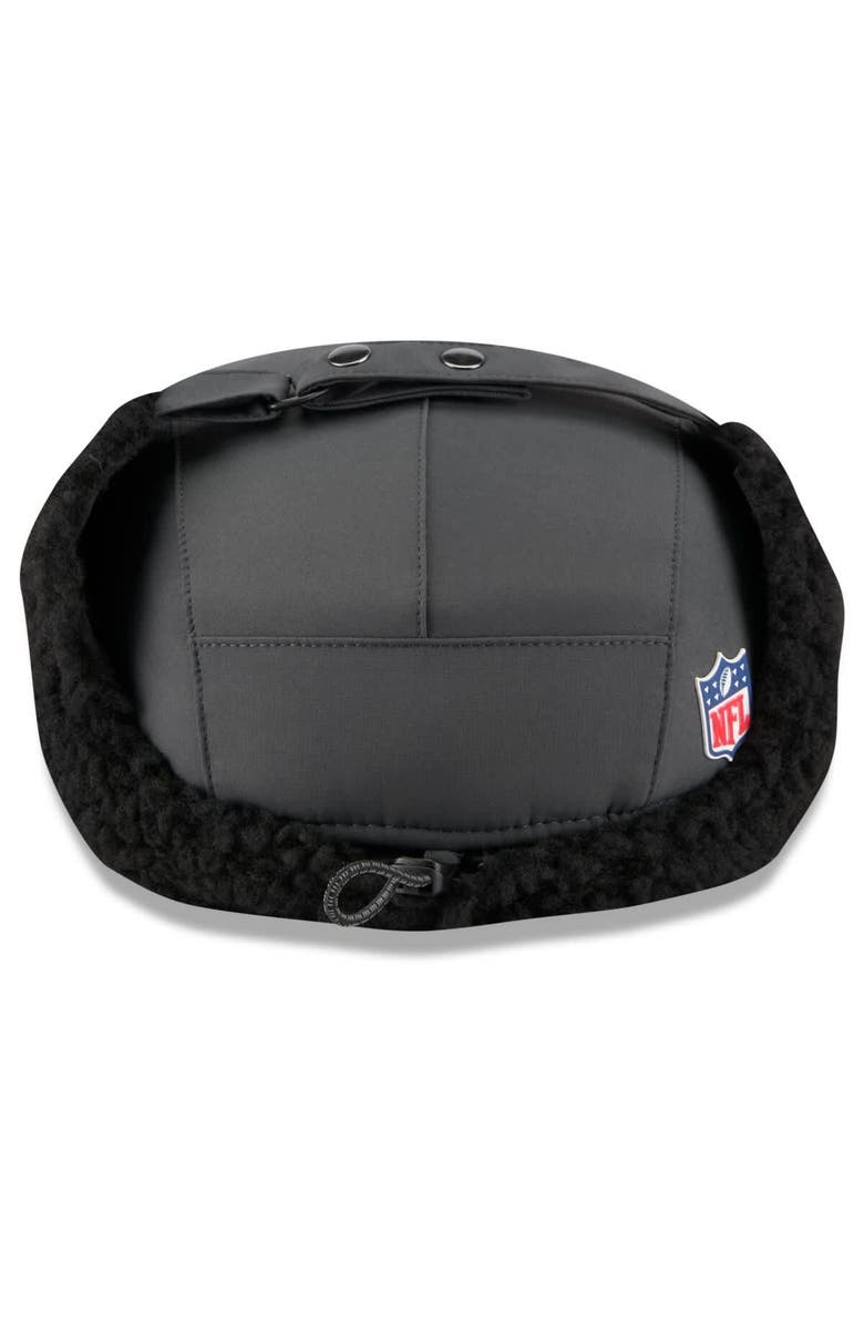 New Era Men's New Era Charcoal Pittsburgh Steelers 2025 Sideline Cold Weather Runner Dog Ear Adjustable Hat, Alternate, color, Charcoal