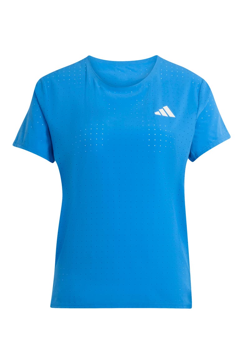 Adizero Running T-Shirt, Alternate, color, RAY BLUE/