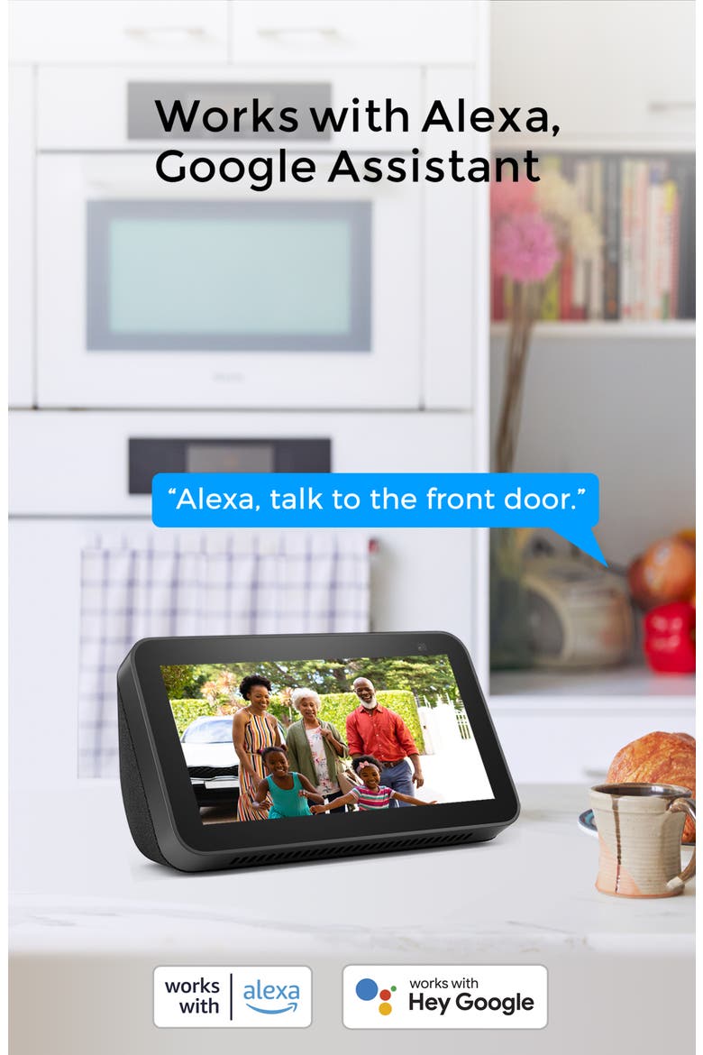 Smart WiFi Video Doorbell Camera, Alternate, color, White
