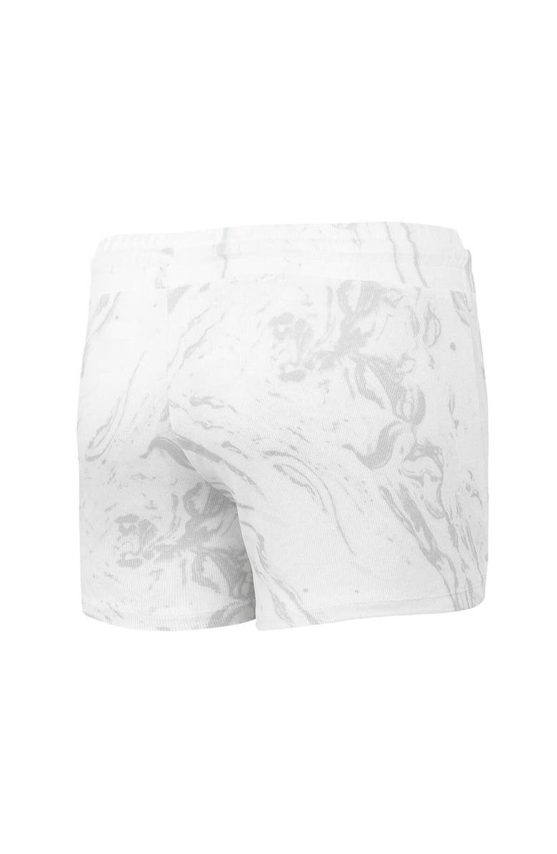 CONCEPTS SPORT Women's Concepts Sport Los Angeles Chargers Quartz Hacci Knit Tank Top & Shorts Sleep Set, Alternate, color, Cream