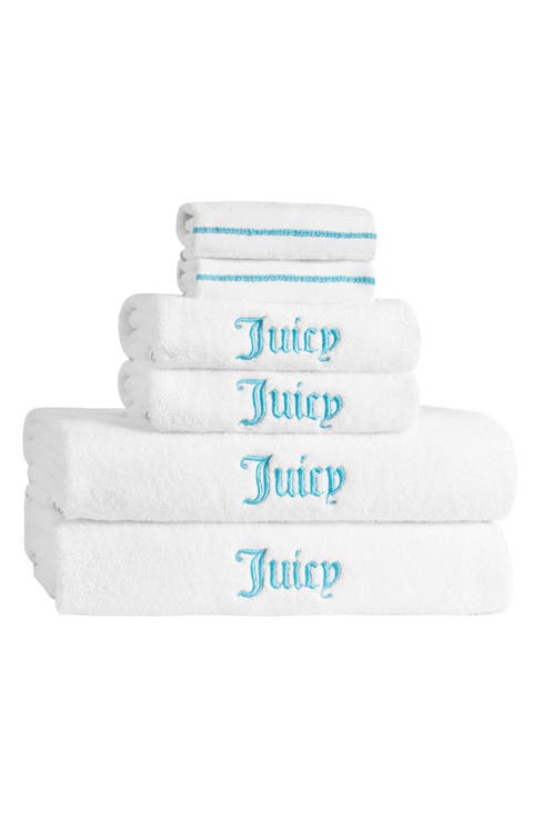 Neon Border 6-Piece Towel Set