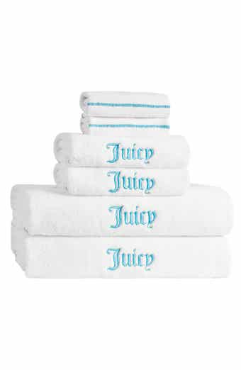 Juicy Couture Neon Border 6-Piece Towel Set