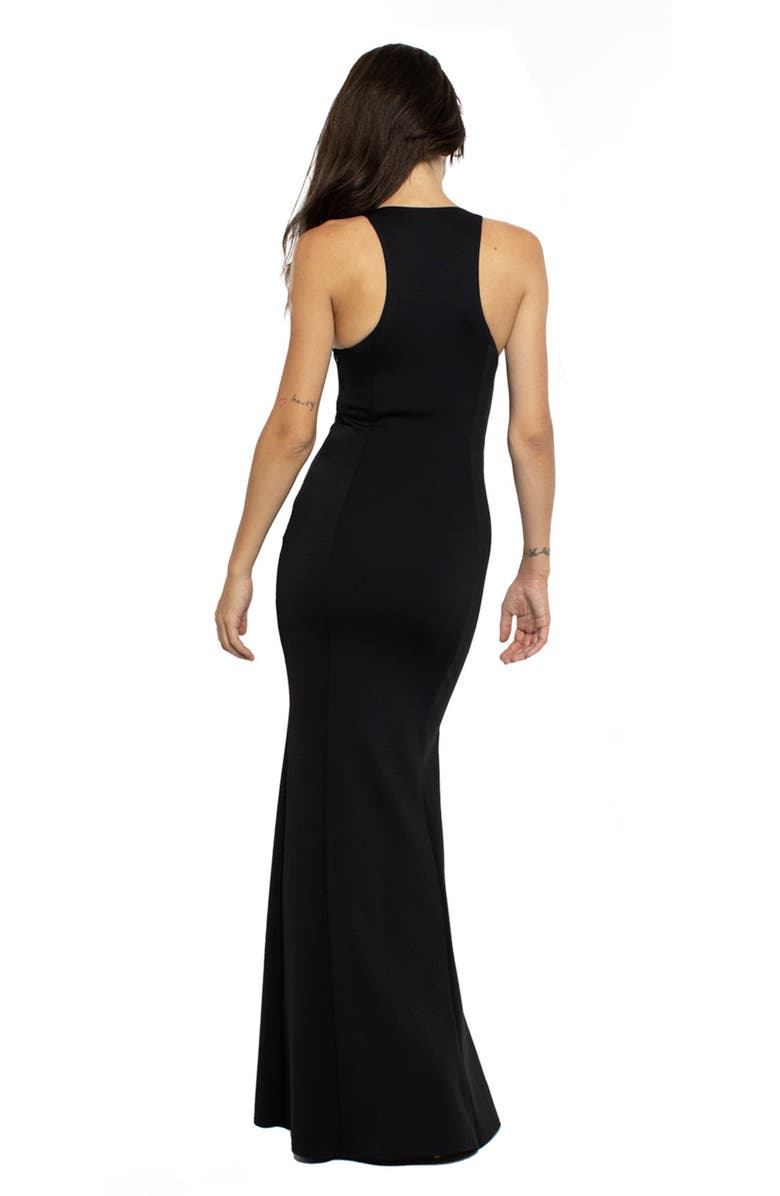 Mother of All Emanuele Dress, Alternate, color, Black