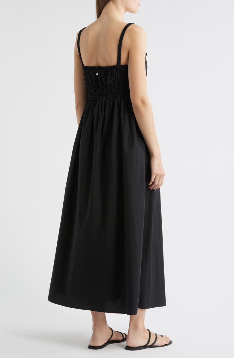 BOSS Orange Dalza Cotton Dress, Alternate, color, Black