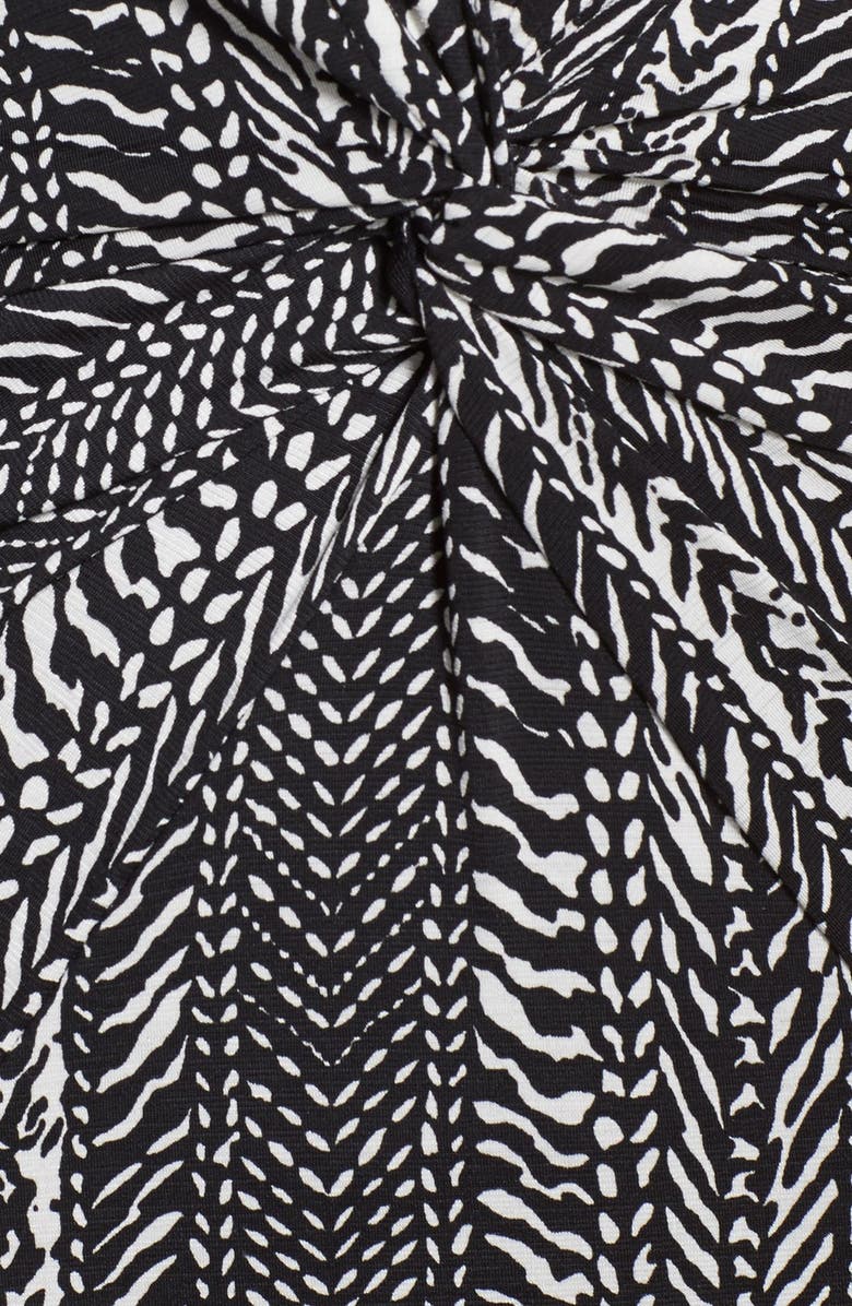 Robin Piccone 'Renee' Batik Print Halter One-Piece Swimsuit, Alternate, color, 