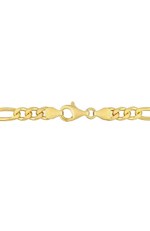 Delmar Baguette Cut Created Sapphire Curb Chain Bracelet In White