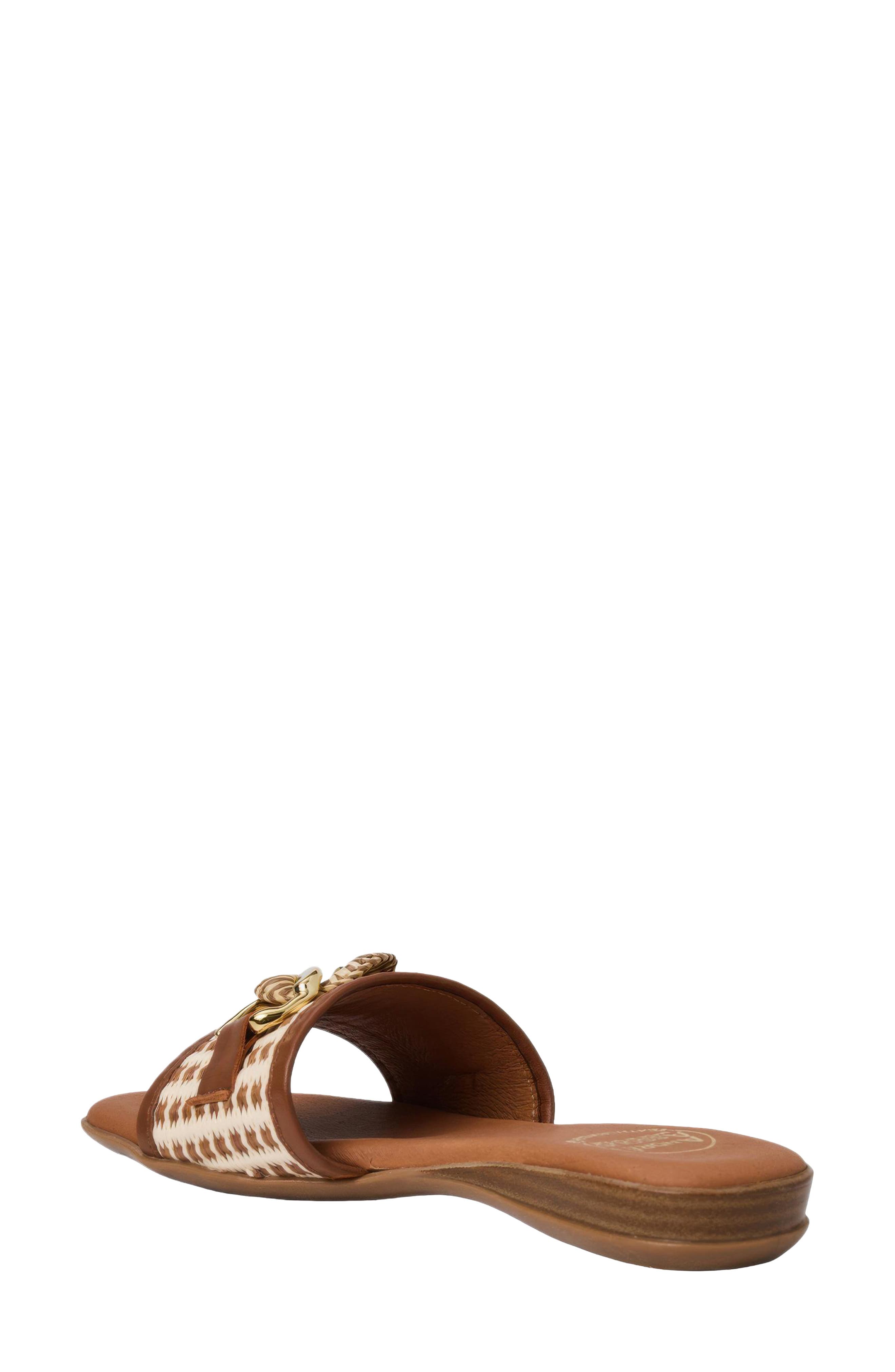 Nalia Wedge Slide Sandal, Alternate, color, NATURAL/CUERO