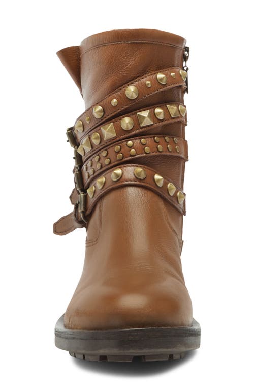 Schutz Luizia Stud Bootie In Brown