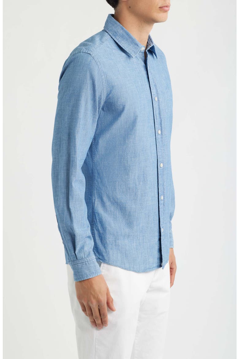 Roan Slim Fit Button-Up Shirt, Alternate, color, LIGHT PASTEL/ BLUE