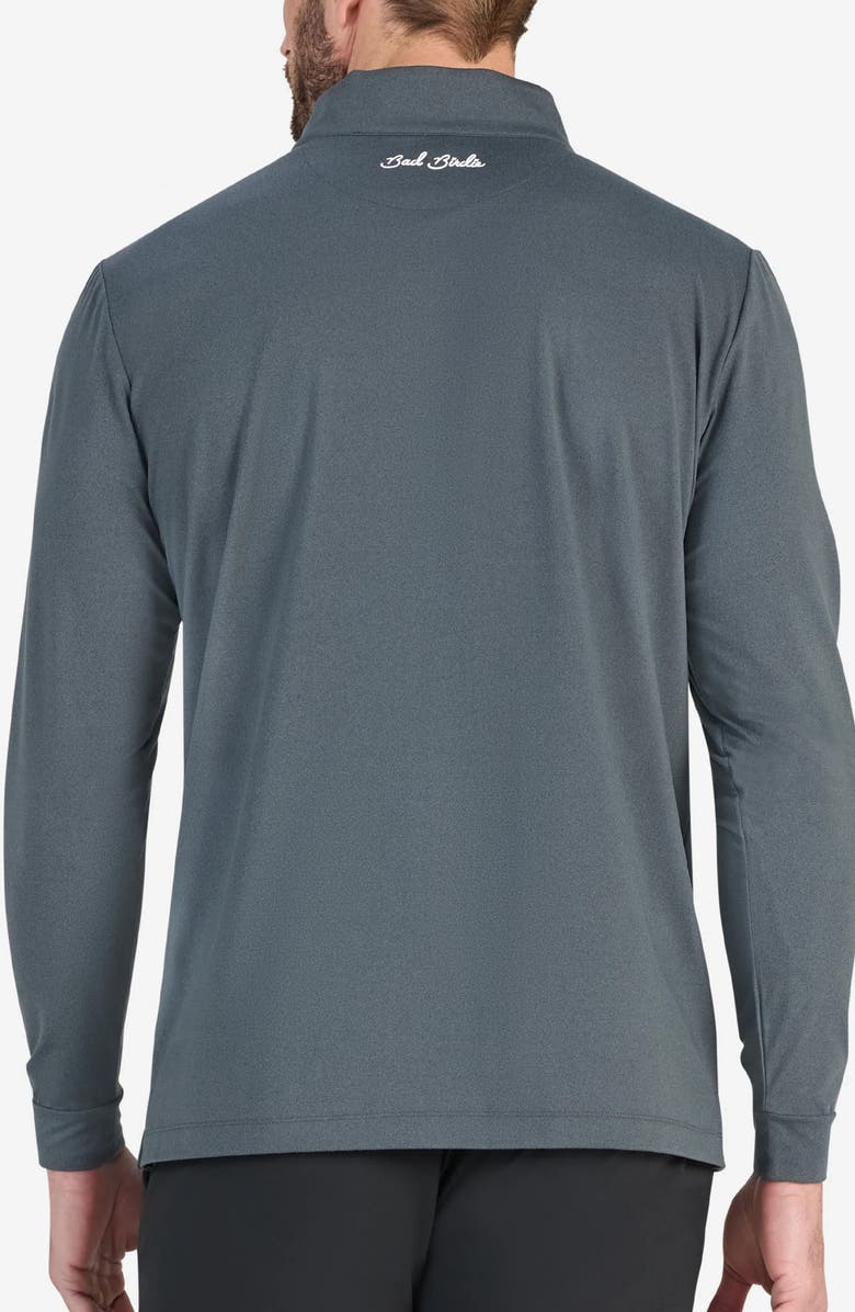 Bad Birdie Velocity Quarter-Zip Pullover, Alternate, color, Charcoal Gray