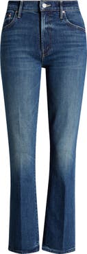 MOTHER The Insider Ankle Bootcut Jeans