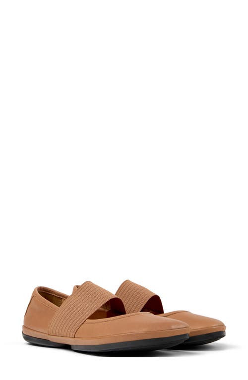 Shop Camper Right Nina Ballerina Flat In Brown
