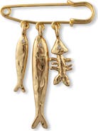 Éliou Sardine Brooch