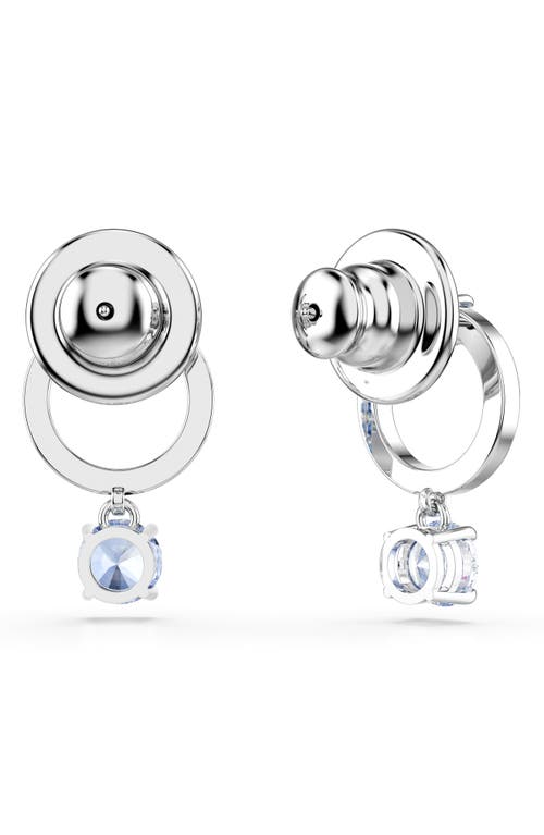 Swarovski Attract Drop Earrings In Blue