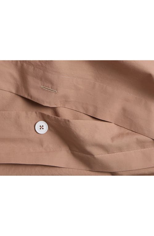 Parachute Percale Duvet Cover In Adobe