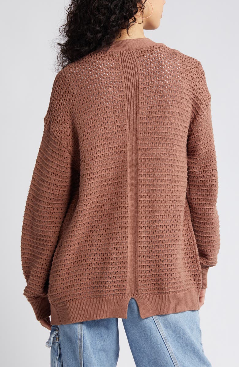 BP. Oversize Open Stitch Cardigan, Alternate, color, 