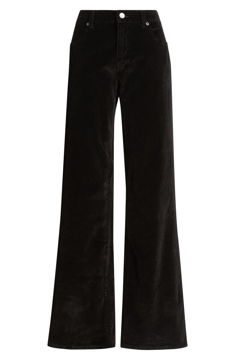 KOBI HALPERIN Ruby Flare Leg Pants, Alternate, color, Black