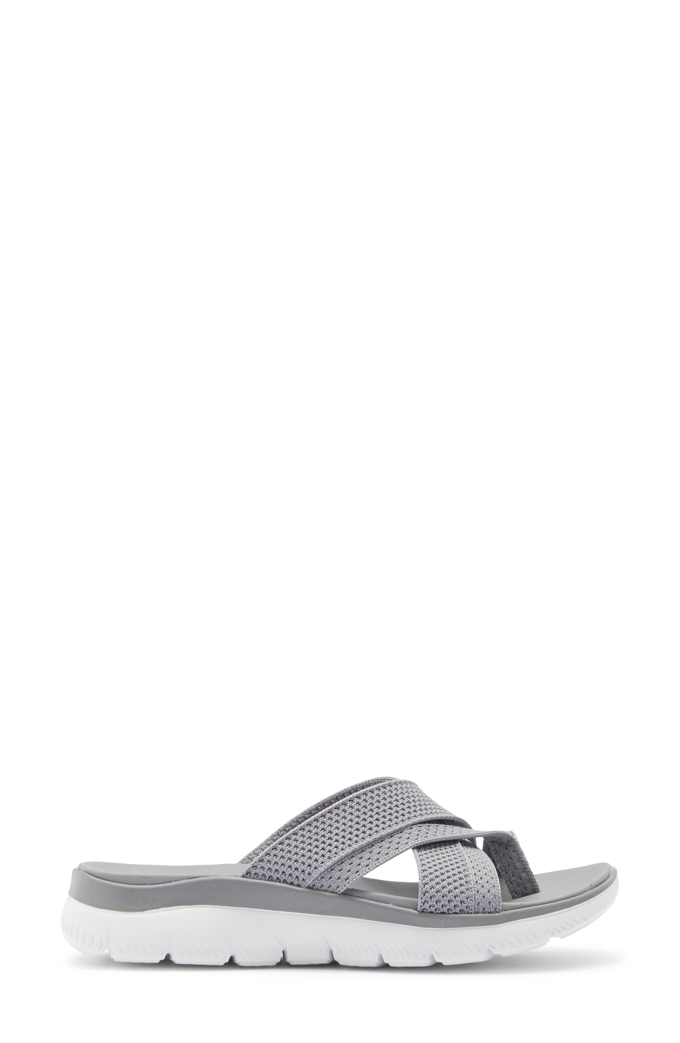Summits - Fantasy Walk Slide Sandal, Alternate, color, GREY