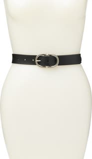 Melrose and Market Melrose & Market Double Buckle Leather Belt