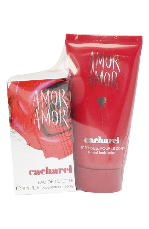 Cacharel Amor Amor Eau De Toilette Set In Transparent