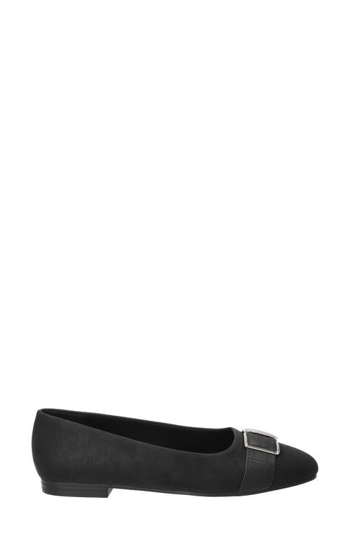 Easy Street Keely Flat In Black