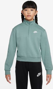 Nike Kids' Sportswear Club Fleece Quarter Zip Pullover