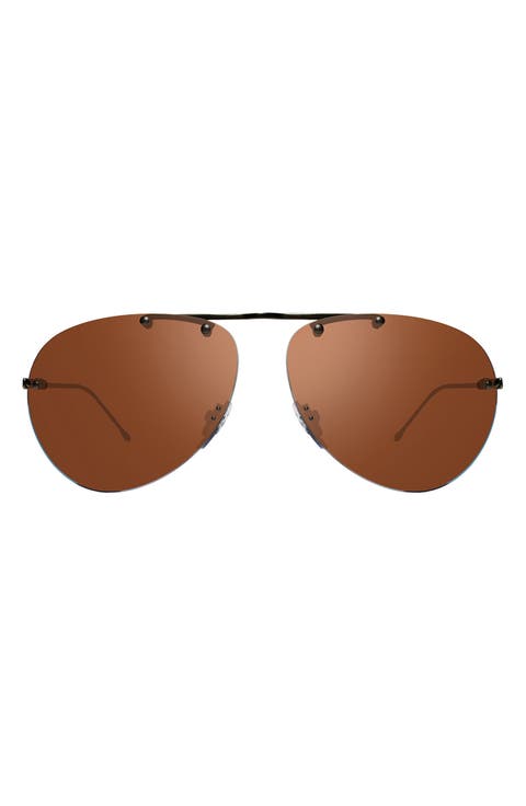 Air 2 63mm Aviator Sunglasses