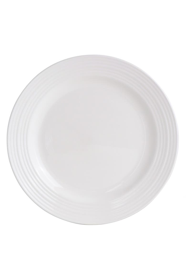 Amelia Court 16-Piece Dinnerware Set, Alternate, color, White