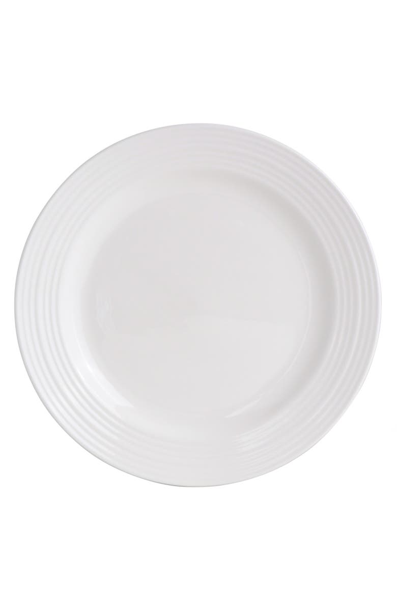 Gibson Home Amelia Court 16-Piece Dinnerware Set, Alternate, color, White
