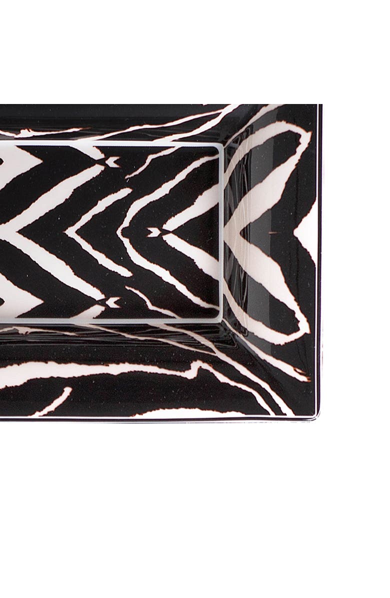 CAVALLI Large Rectangular Tray, Alternate, color, Zebra